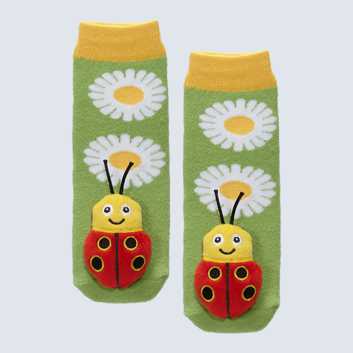 Slipper Socks, Lady Bug, Baby, Toddler – Warrior Pets and More